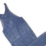 UFA Mens Blue Dungarees Regular Fit Denim XL W42 L30 Classic Workwear