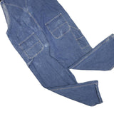 UFA Mens Blue Dungarees Regular Fit Denim XL W42 L30 Classic Workwear