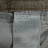 Carhartt Carpenter Pants - 36W 26L Beige Cotton