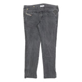 DIESEL Womens Jeans Blue Slim Skinny Denim Medium W27 L24 Stylish Zipped