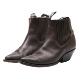 GRINDEBS Cowboy Boots Brown Leather Womens UK 8