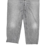 LEVI'S Womens Grey Relaxed Straight Denim Medium W30 L24 Casual Zip Jeans