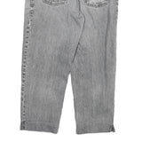 LEVI'S Womens Grey Relaxed Straight Denim Medium W30 L24 Casual Zip Jeans