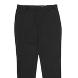CLUB MONACO Womens Wool Black Slim Tapered Trousers W32 L32 Formal Workwear