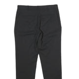 CLUB MONACO Womens Wool Black Slim Tapered Trousers W32 L32 Formal Workwear