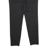 CLUB MONACO Womens Wool Black Slim Tapered Trousers W32 L32 Formal Workwear