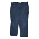 Carhartt Carpenter Trousers - 38W 30L Blue Cotton