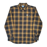 Carhartt Checked Flannel Shirt - XL Brown Cotton