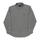Ralph Lauren Striped Shirt - XL Black & White Cotton