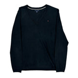 Tommy Hilfiger Jumper - Large Black Cotton