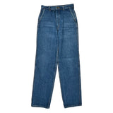 70S Big Blue Jeans - 29W 34L Blue Denim