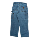 Carhartt Double Knee Carpenter Jeans - 28W 27L Blue Cotton