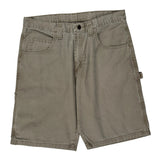Wrangler Carpenter Shorts - 33W 10L Beige Cotton