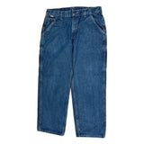 Carhartt Carpenter Jeans - 34W 30L Blue Cotton