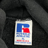 Made In USA Russell Athletic Hoodie - XL Black Cotton