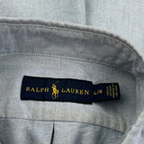 Ralph Lauren Shirt - Large Blue Cotton