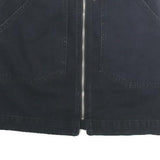 BDG Womens Black Cotton Mini Skirt Zip Front Casual Pocket Design Size S