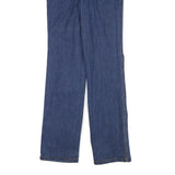 Mens Blue Regular Fit Straight Leg Denim Jeans W28 L31 Cotton Blend Zip