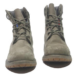 TIMBERLAND Womens Lace-Up Boots Leather UK 4.5 Casual Outdoor Durable