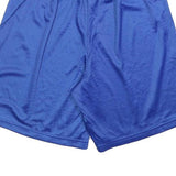 CHAMPION Mens Blue Sports Shorts M W28 Polyester Mesh Comfortable Lightweight