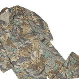 WALLS Mens Brown & Green Camouflage Cotton Blend Dungarees XL W40 L28 Work Wear