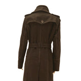 MYSTIC Womens Black Button Jacket M Cotton Blend Classic Stylish Outerwear