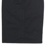ARMANI JEANS Womens Black Pencil Knee Length Cotton Skirt UK 10 Classic Elegant