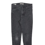 LEVI'S Big E Womens Jeans Black Slim Skinny Denim W28 L28 Authentic
