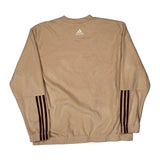 Adidas Spellout Fleece - Large Beige Cotton