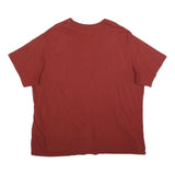 LEVI'S Mens Red Crew Neck 2XL Short Sleeve Cotton Blend T-Shirt Casual