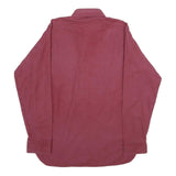 WOOLRICH Mens Maroon Cotton Shirt M Button Front Pockets Casual Classic Fit