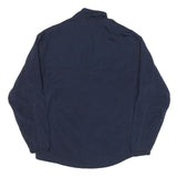 NIKE Mens Navy Blue Sports Pullover Plain Crew Neck Basic Knit XL Performance