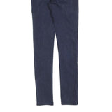 LEVI'S 721 Womens Jeans Blue Slim Skinny Denim W25 L29 Stretch Mid Rise Zip