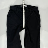 Carhartt Carpenter Trousers - 28W UK 8 Black Cotton