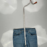 501 Levis Jeans - 36W 31L Blue Cotton