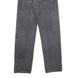 LEVI'S 517 02 Womens Jeans Black Slim Straight Denim Raw W28 L32 Stylish Fit