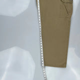 Wrangler Cargo Trousers - 36W 30L Khaki Cotton