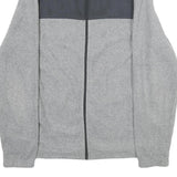 STARTER Mens Grey & Black Polyester Zip Jacket M Casual Track Sportswear