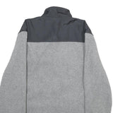 STARTER Mens Grey & Black Polyester Zip Jacket M Casual Track Sportswear