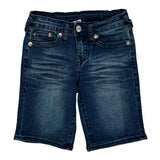 Age 6 True Religion Denim Shorts - Small Dark Wash Denim