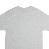 CHAMPION Mens Grey California University Grandparent Graphic T-Shirt L Short