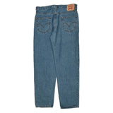 Levis 550 Jeans - 36W 34L Blue Cotton