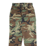 UNICOR Mens Cotton Blend Camouflage Regular Cargo Trousers W28 L31 Utility