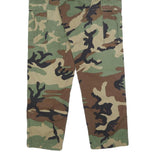 UNICOR Mens Cotton Blend Camouflage Regular Cargo Trousers W28 L31 Utility