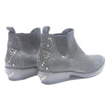 ZADIG & VOLTAIRE Womens Leather Chelsea Boots Black UK 3 Stylish Studded Detail