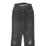 ARMANI JEANS Womens Jeans Black Regular Straight Denim Medium W24 L30 Classic