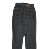 ARMANI JEANS Womens Jeans Black Regular Straight Denim Medium W24 L30 Classic