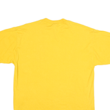 JERZEES Mens Yellow North Anderson Wildcats Elementary Graphic T-Shirt L Short