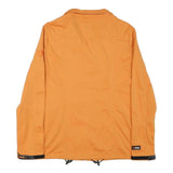 SHERPA Womens Orange Jacket L Polyester Blend Plain Zip Outdoor Casual