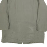 NEWPORT Womens Green & Grey Zip Jacket L Polyester Blend Plain Stylish Comfort